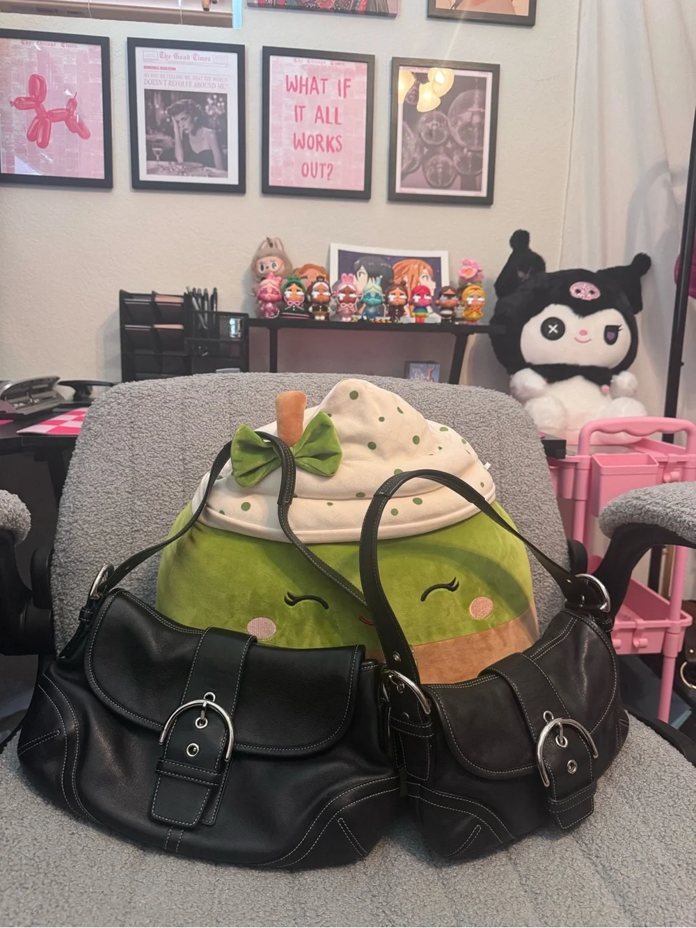 Coach Soho Flap Shoulder Bag (Large Size, 2004)